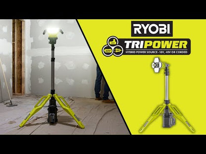 TRIPOWER TRIPOD LED LIGHT | RYOBI