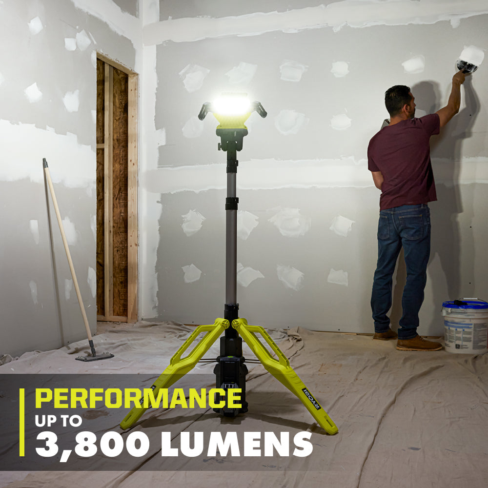 TRIPOWER TRIPOD LED LIGHT | RYOBI