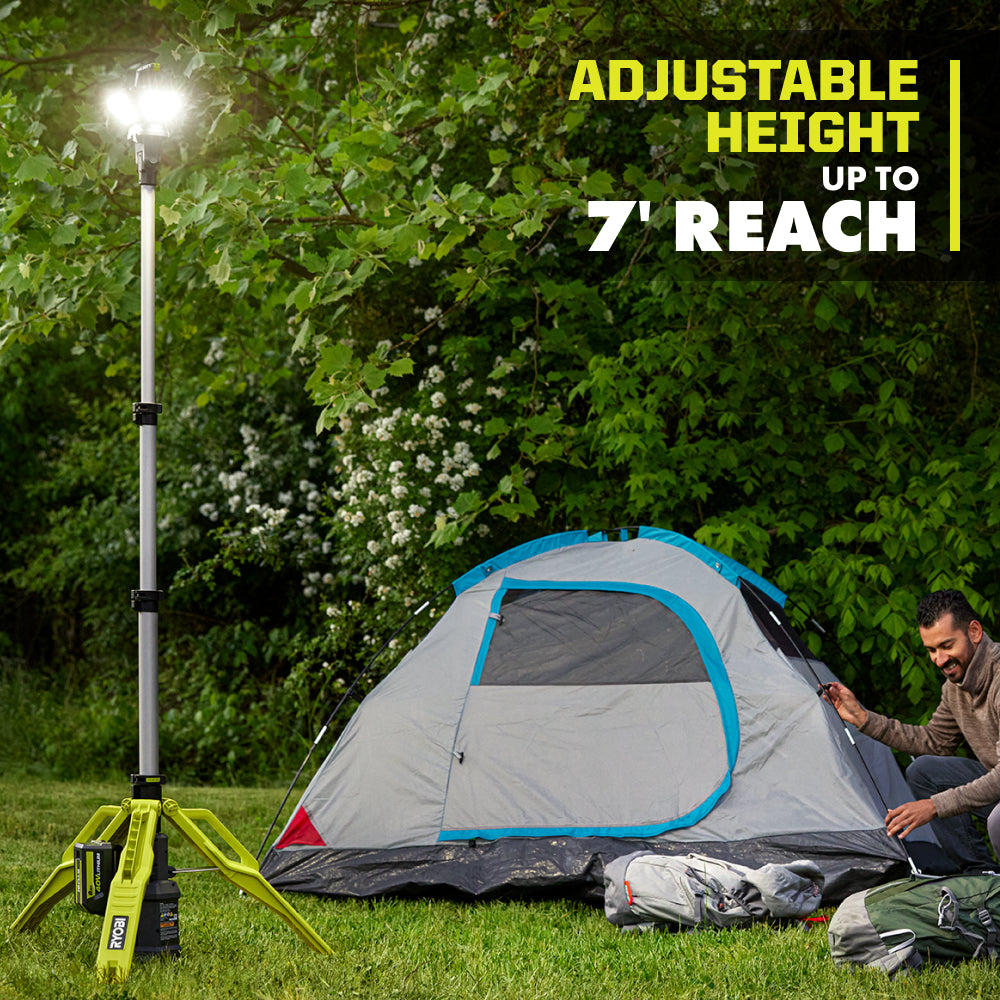TRIPOWER TRIPOD LED LIGHT | RYOBI