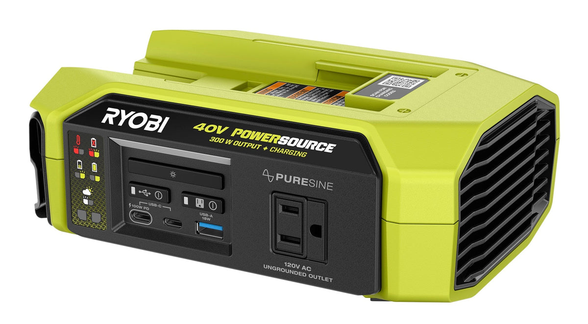 40V 300W POWER SOURCE/CHARGER | RYOBI