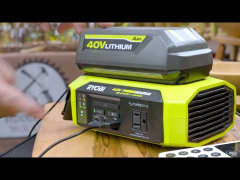 40V 300W POWER SOURCE/CHARGER | RYOBI