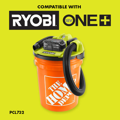 2 PC. BUCKET TOP WET/DRY ACCESSORY KIT | RYOBI