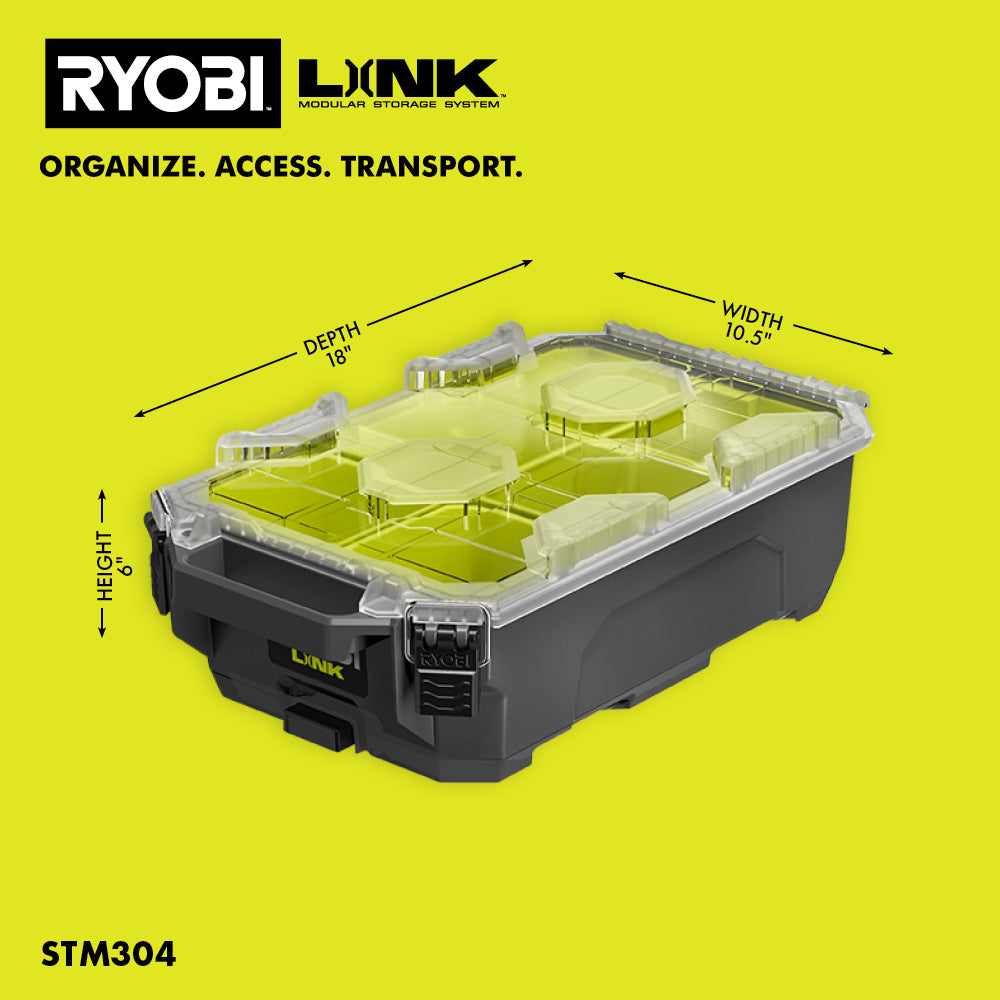 LINK COMPACT SMALL PARTS ORGANIZER | RYOBI