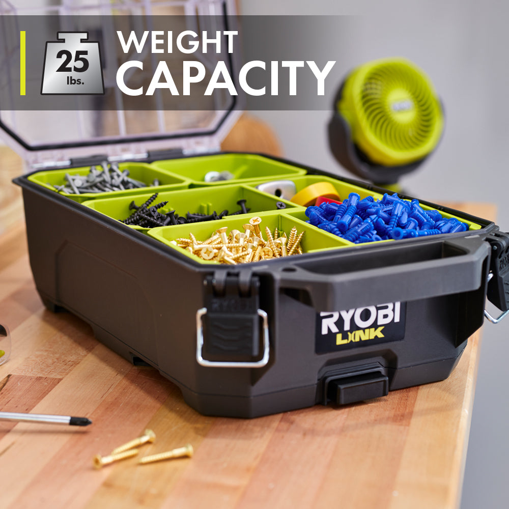 LINK COMPACT SMALL PARTS ORGANIZER | RYOBI