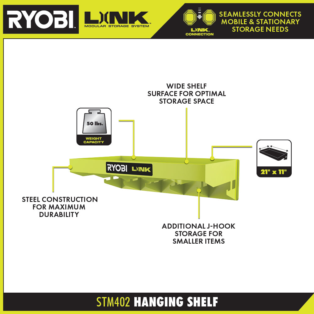 LINK HANGING SHELF | RYOBI