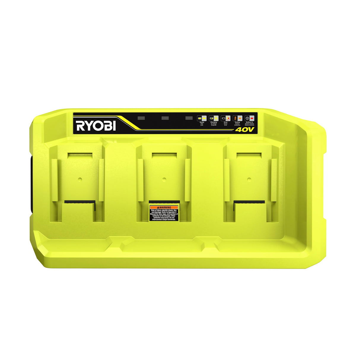 40V 3-PORT SEQUENTIAL FAST CHARGER | RYOBI