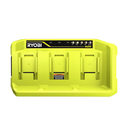 40V 3-PORT SEQUENTIAL FAST CHARGER | RYOBI