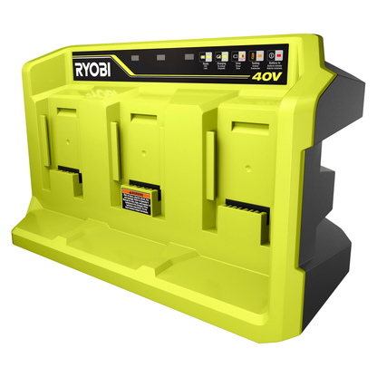 40V 3-PORT SEQUENTIAL FAST CHARGER | RYOBI