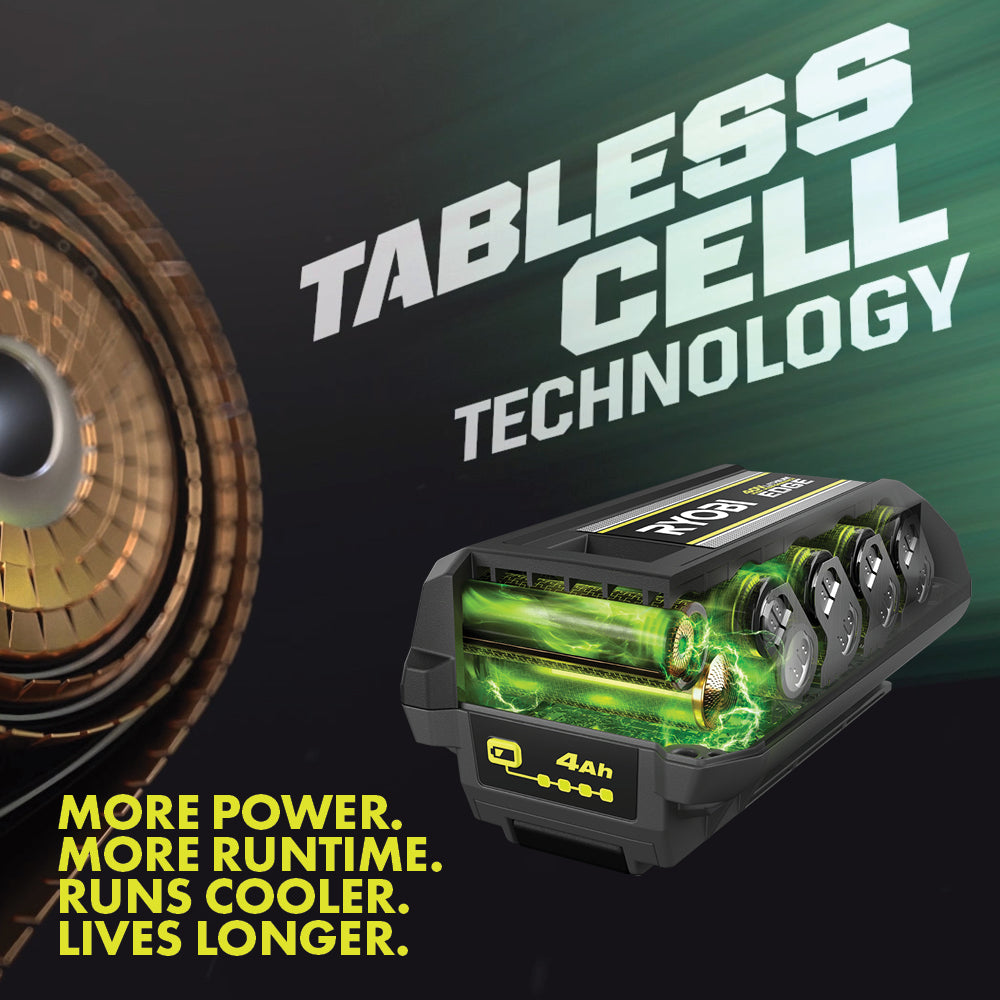 40V 4AH LITHIUM HIGH PERFORMANCE EDGE BATTERY | RYOBI