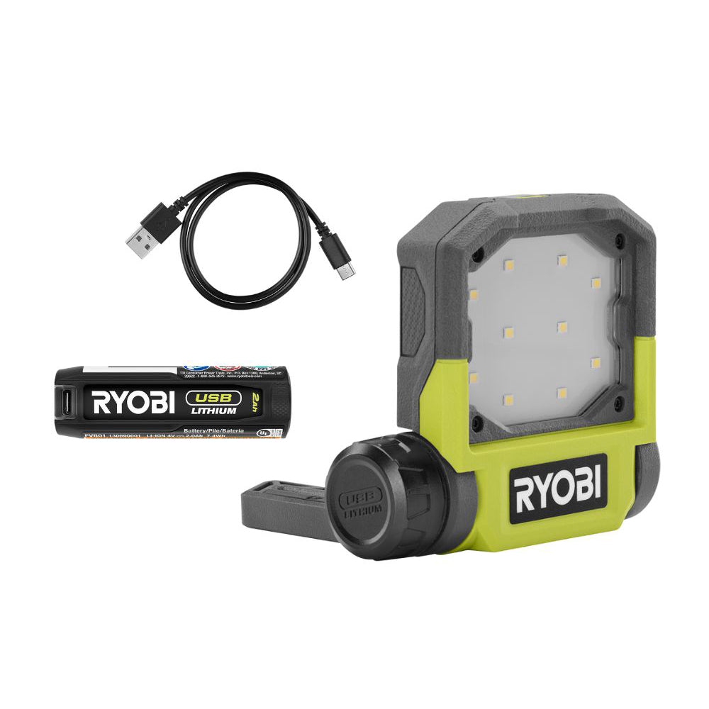 USB LITHIUM LED FLIP LIGHT KIT | RYOBI