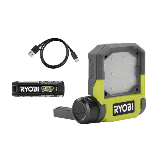 USB LITHIUM LED FLIP LIGHT KIT | RYOBI