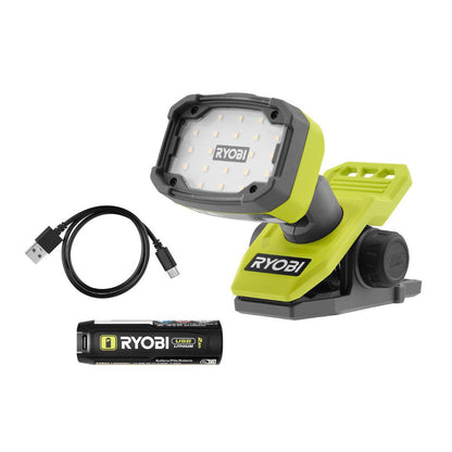USB LITHIUM LED MAGNETIC CLAMP LIGHT KIT | RYOBI