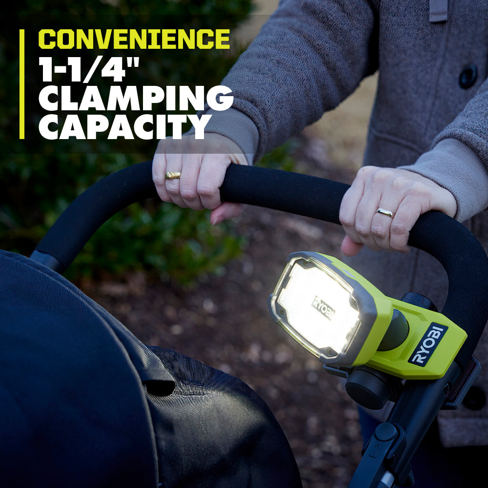 USB LITHIUM LED MAGNETIC CLAMP LIGHT KIT | RYOBI