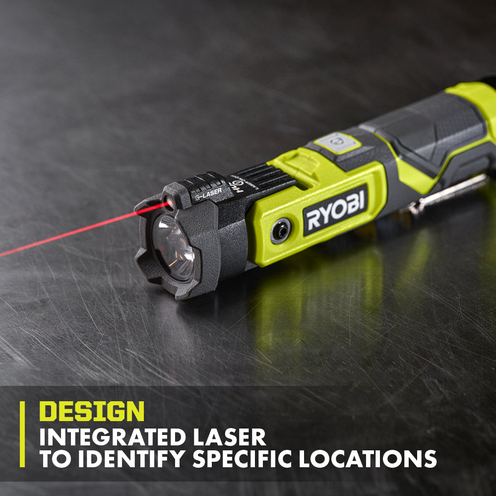 USB LITHIUM LED PIVOTING LASER KIT | RYOBI