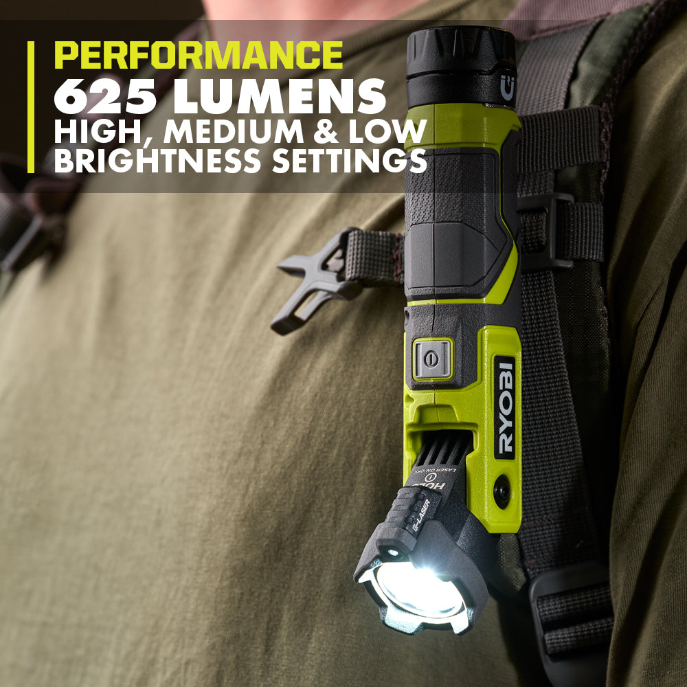 USB LITHIUM LED PIVOTING LASER KIT | RYOBI