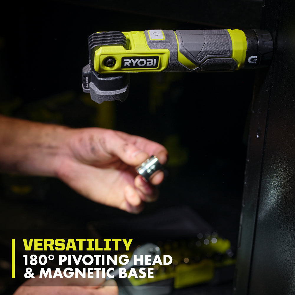 USB LITHIUM LED PIVOTING LASER KIT | RYOBI