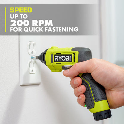 USB LITHIUM MULTI-HEAD SCREWDRIVER KIT | RYOBI