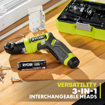 USB LITHIUM MULTI-HEAD SCREWDRIVER KIT | RYOBI