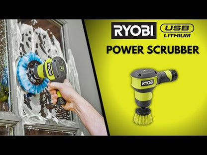 USB LITHIUM POWER SCRUBBER KIT | RYOBI