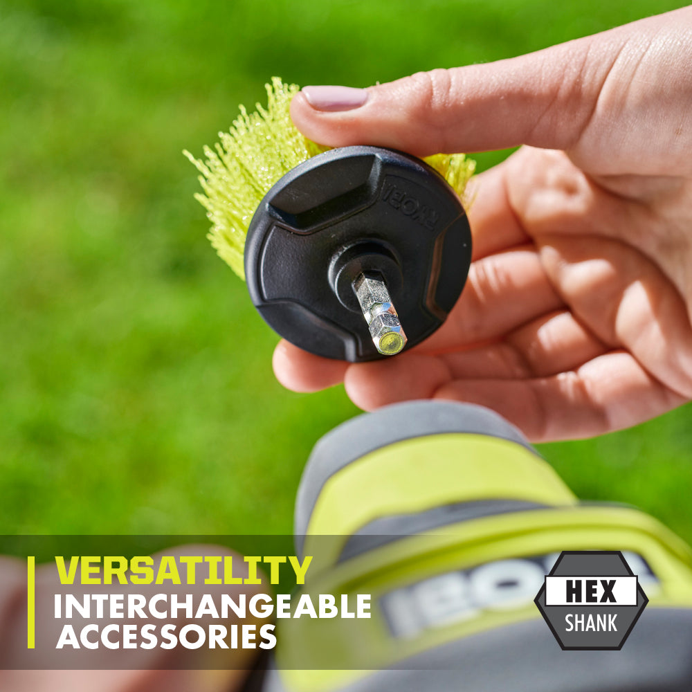 USB LITHIUM POWER SCRUBBER KIT | RYOBI