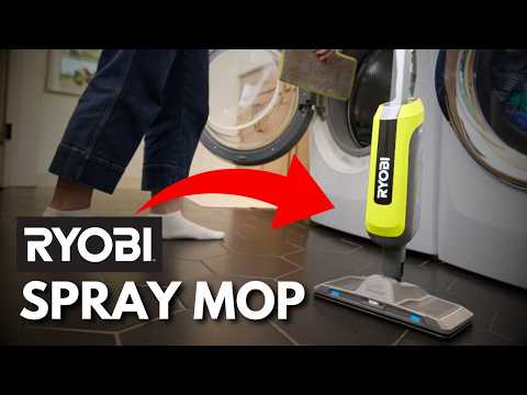 USB LITHIUM POWER SPRAY MOP KIT | RYOBI