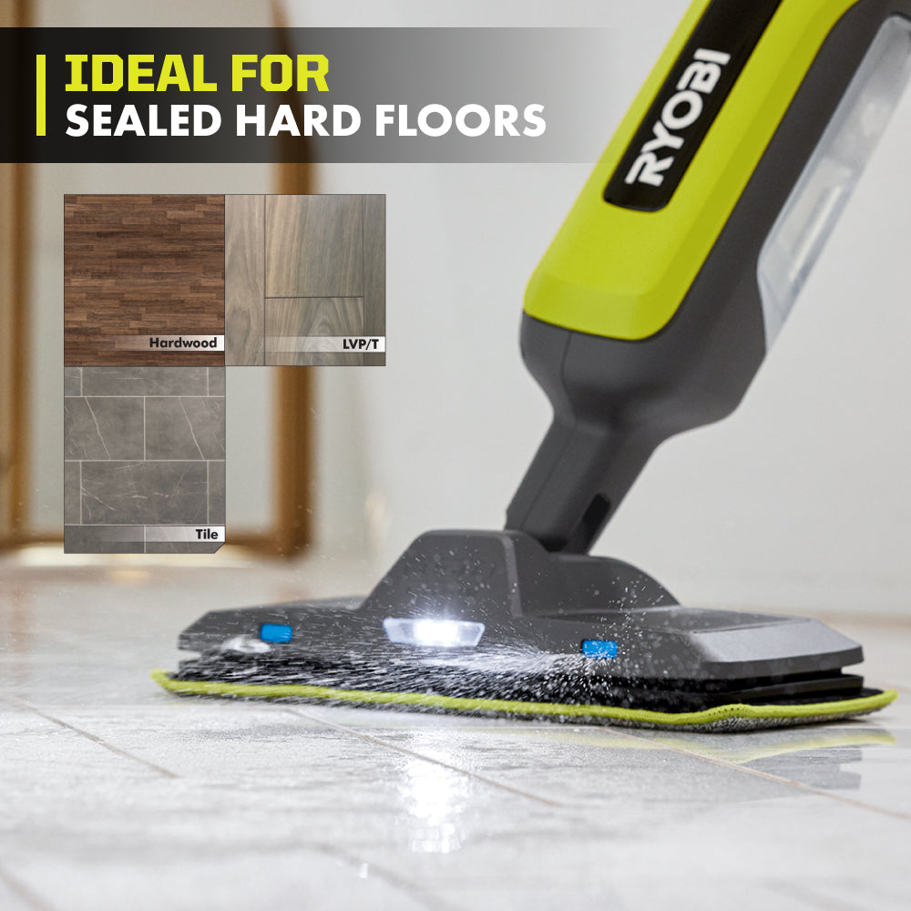 USB LITHIUM POWER SPRAY MOP KIT | RYOBI
