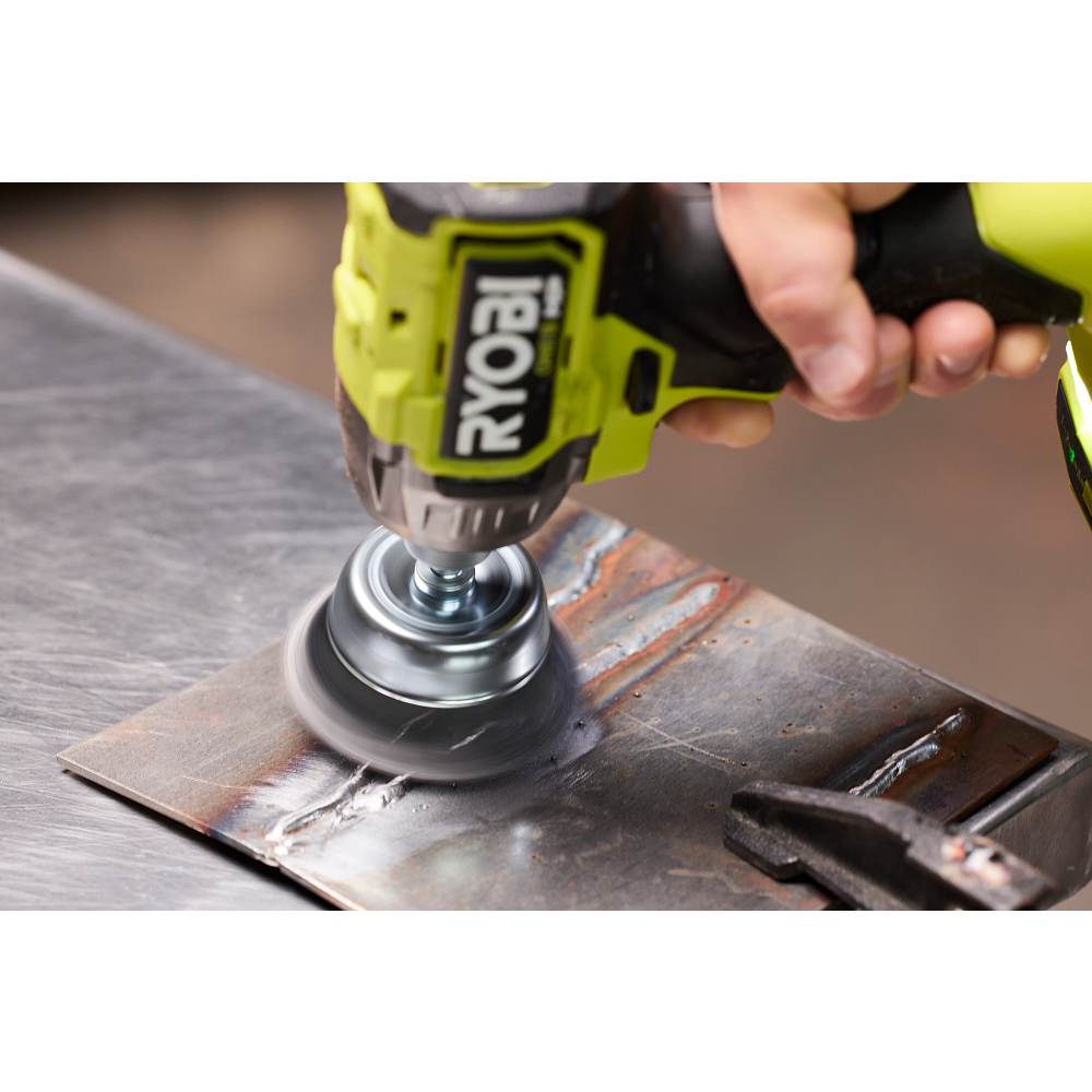 3 PC. TWISTED WIRE WHEEL SET | RYOBI