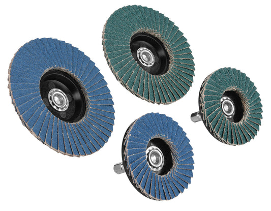 4 PC. FLAP WHEEL SET | RYOBI