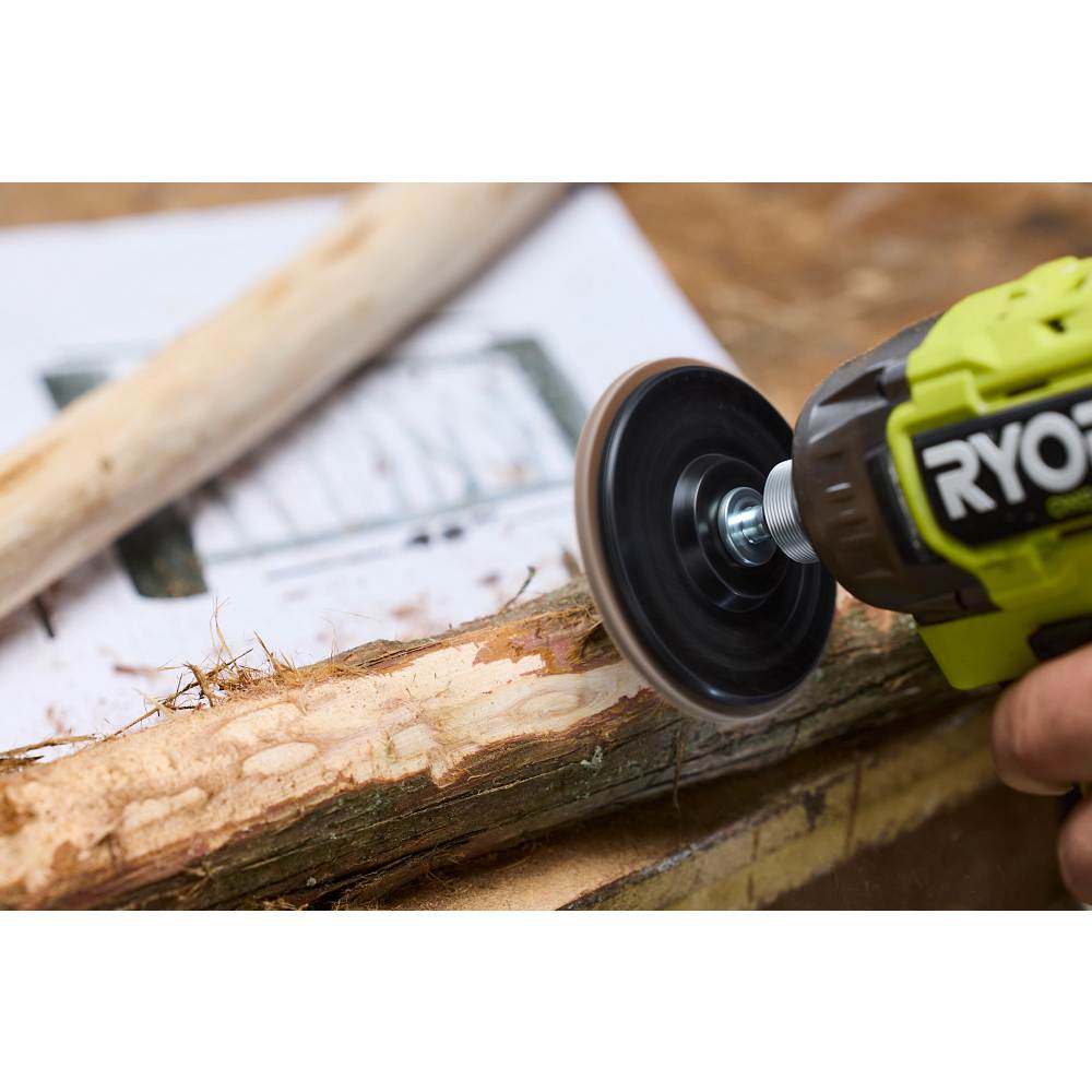 4 PC. FLAP WHEEL SET | RYOBI