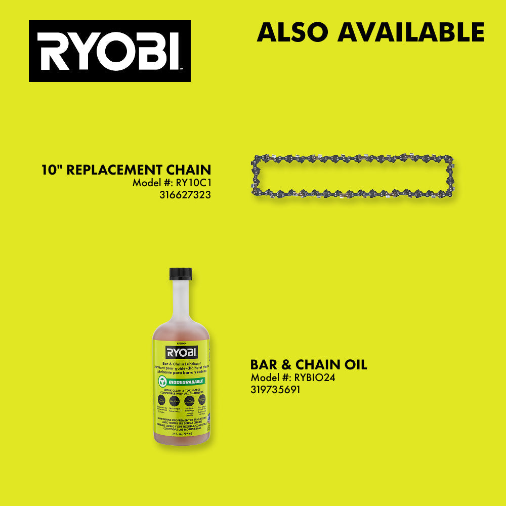 40V HP BRUSHLESS 10″ POLE SAW | RYOBI