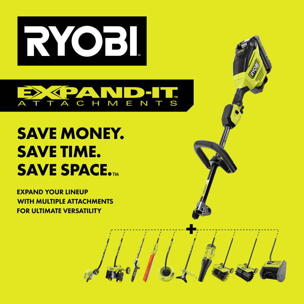 40V HP BRUSHLESS 17″ ATTACHMENT CAPABLE STRING TRIMMER | RYOBI