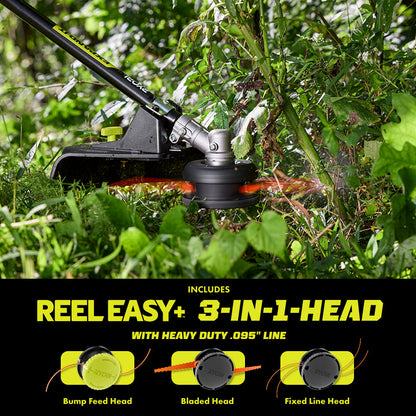 40V HP BRUSHLESS 17″ ATTACHMENT CAPABLE STRING TRIMMER | RYOBI