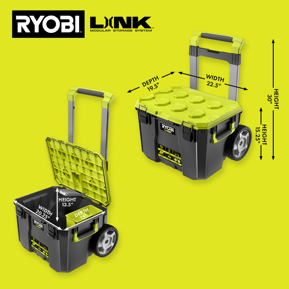 LINK ROLLING TOOL BOX | RYOBI