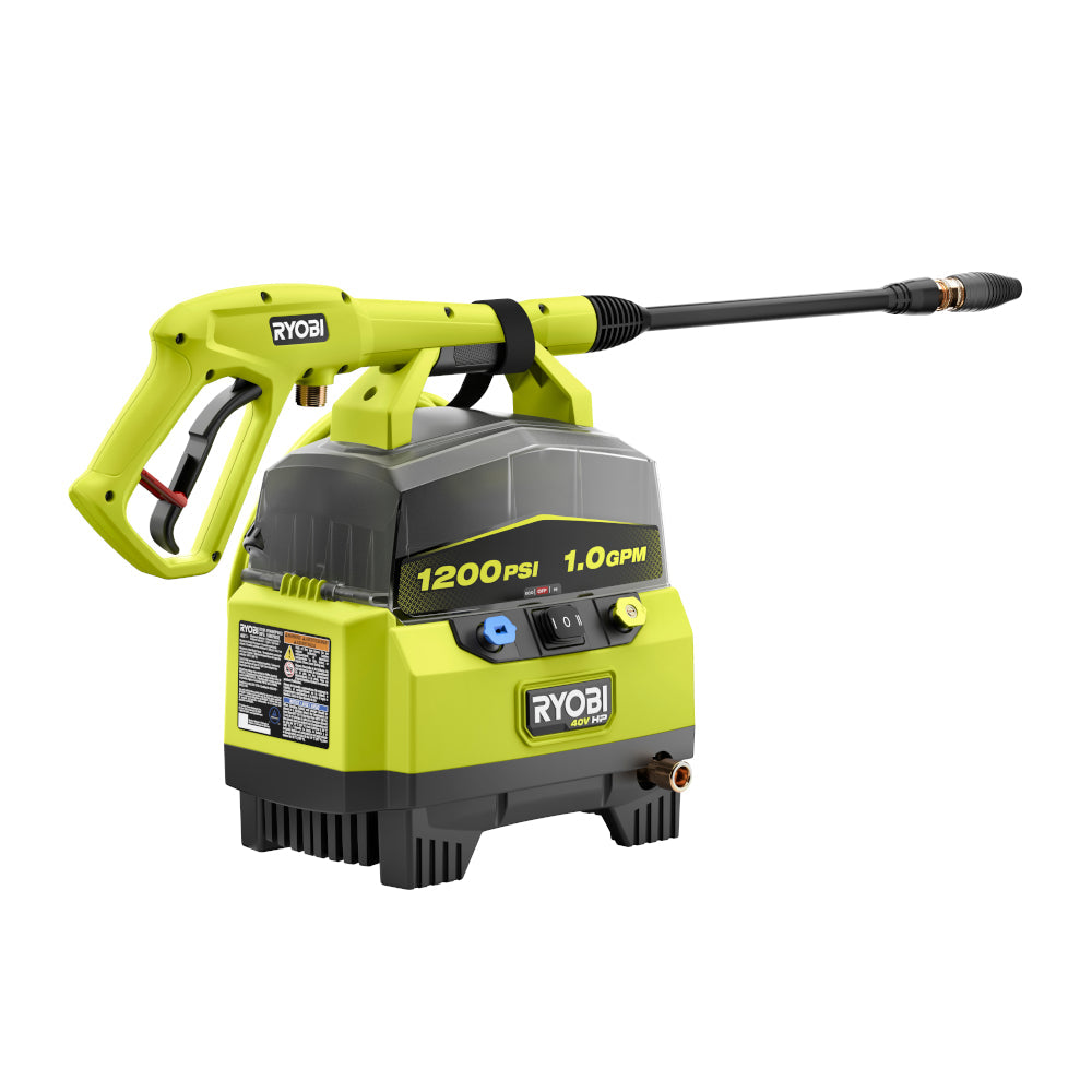 40V HP BRUSHLESS 1200 PSI 1.0 GPM PRESSURE WASHER | RYOBI