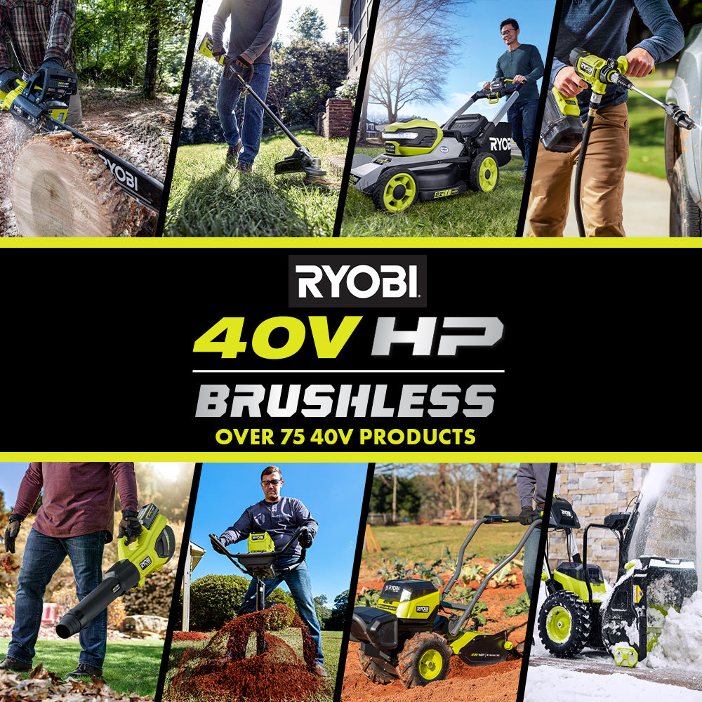 40V HP BRUSHLESS 1200 PSI 1.0 GPM PRESSURE WASHER | RYOBI