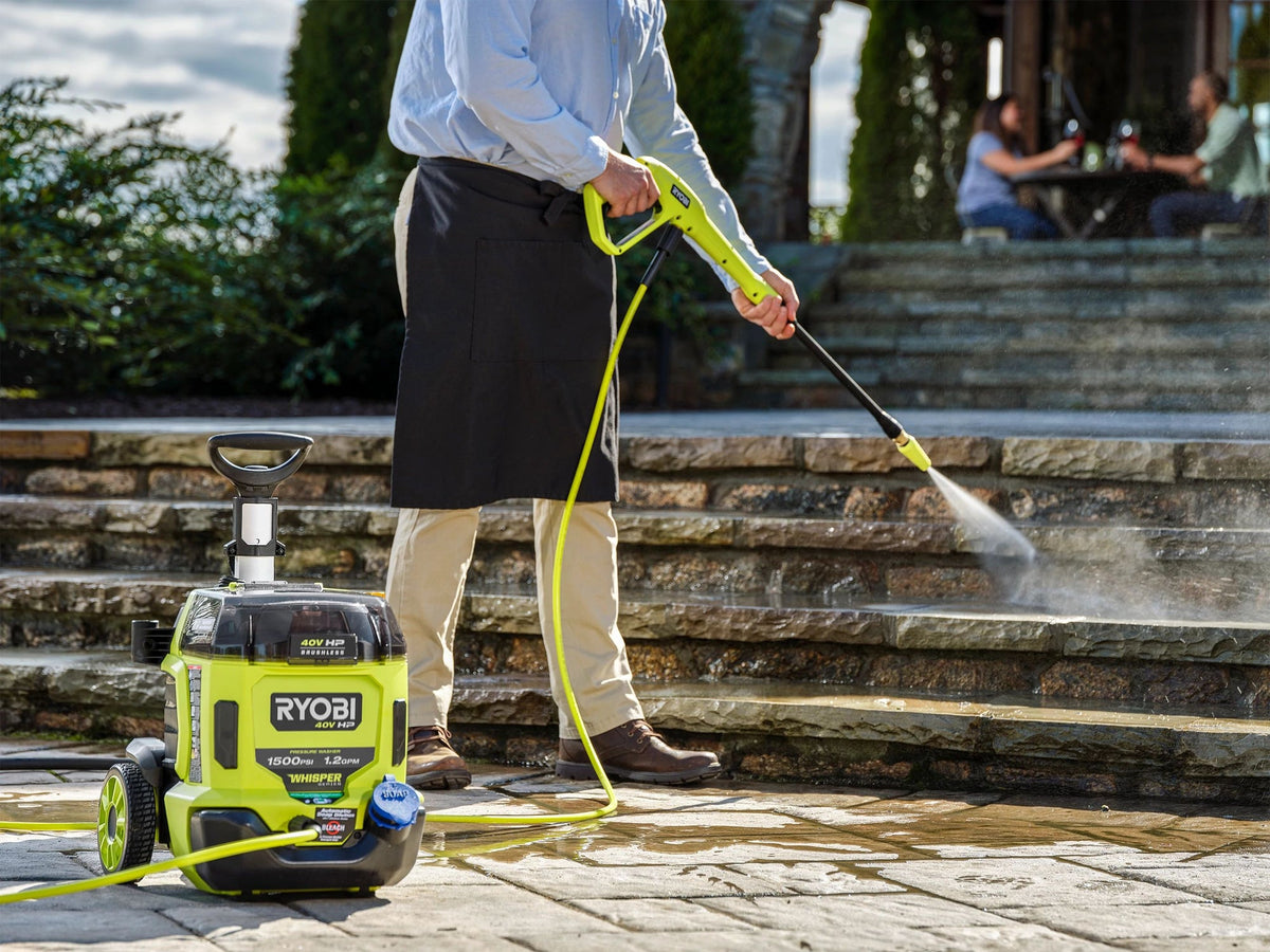 40V HP BRUSHLESS WHISPER SERIES 1500 PSI 1.2 GPM PRESSURE WASHER | RYOBI