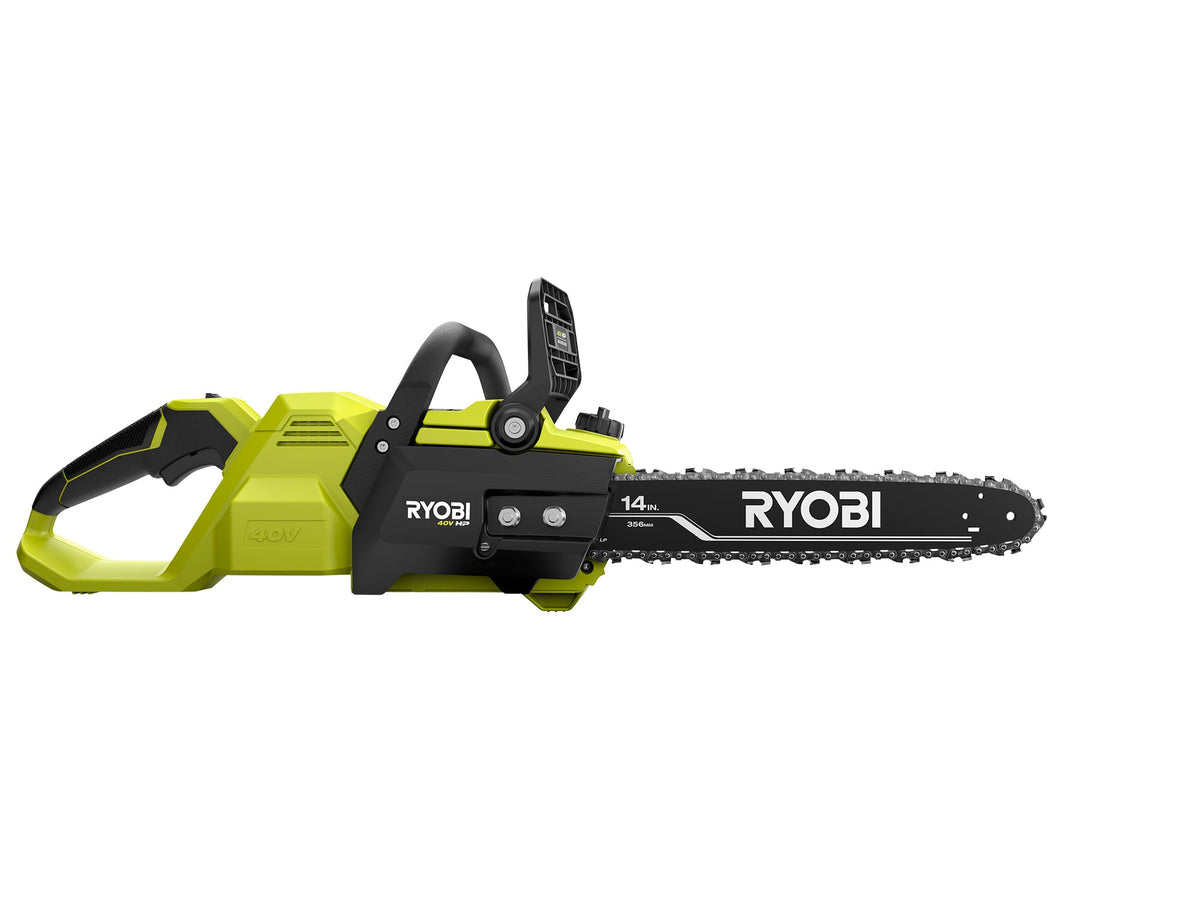 40V HP BRUSHLESS 14″ CHAINSAW KIT | RYOBI