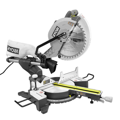 RYOBI 12″ SLIDING COMPOUND MITER SAW WITH LED | RYOBI