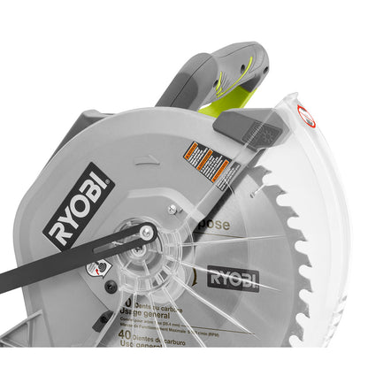 RYOBI 12″ SLIDING COMPOUND MITER SAW WITH LED | RYOBI