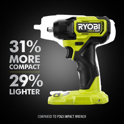 18V ONE+ HP COMPACT BRUSHLESS 4-MODE 3/8?? IMPACT WRENCH | RYOBI