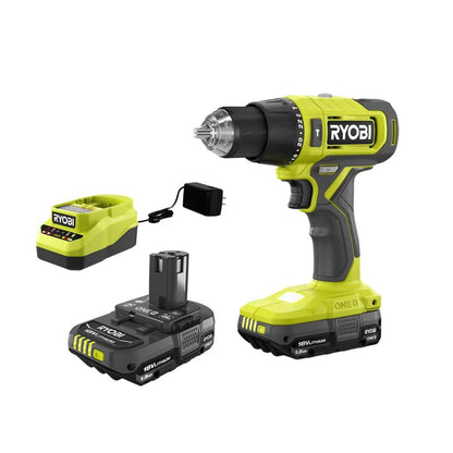 ONE+ 18V CORDLESS 1/2″ HAMMER DRILL KIT | RYOBI