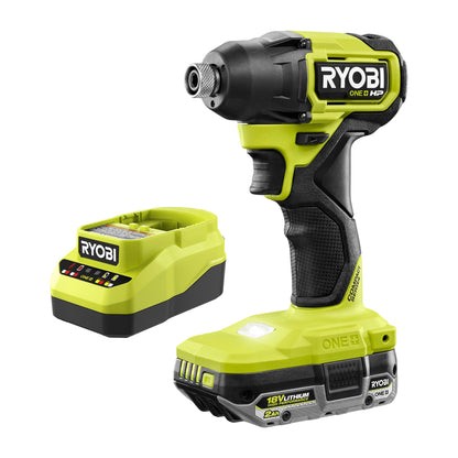 18V ONE+ HP COMPACT BRUSHLESS 1/4″ HEX IMPACT DRIVER KIT | RYOBI