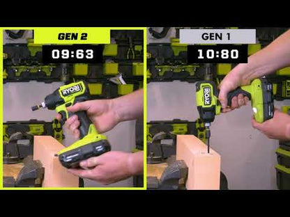 18V ONE+ HP COMPACT BRUSHLESS 1/4″ HEX IMPACT DRIVER KIT | RYOBI