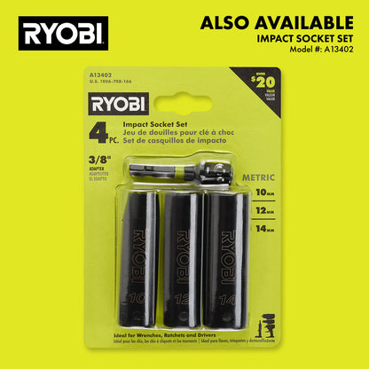 18V ONE+ HP COMPACT BRUSHLESS 4-MODE 3/8″ IMPACT WRENCH | RYOBI