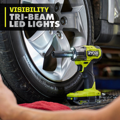 18V ONE+ HP COMPACT BRUSHLESS 4-MODE 3/8″ IMPACT WRENCH | RYOBI
