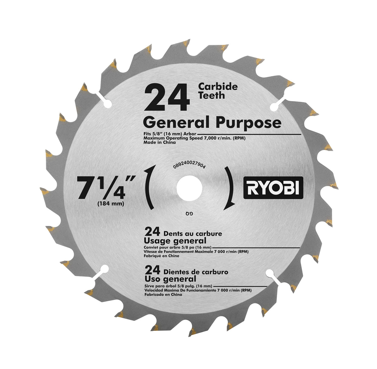 18V ONE+ 7-1/4″ COMPOUND MITER SAW WITH (1) 4.0 AH BATTERY AND 18V CHARGER | RYOBI