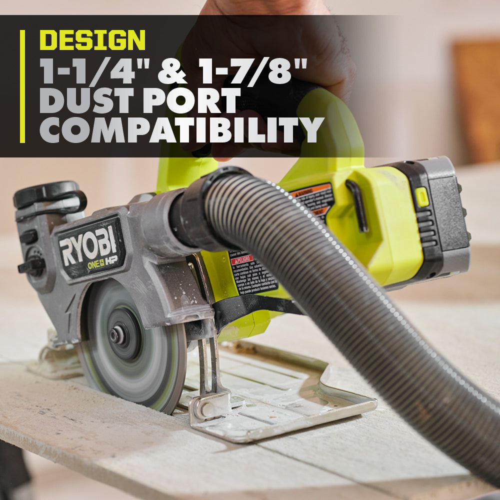 18V ONE+ BRUSHLESS 5″ HANDHELD TILE/MASONRY SAW KIT | RYOBI