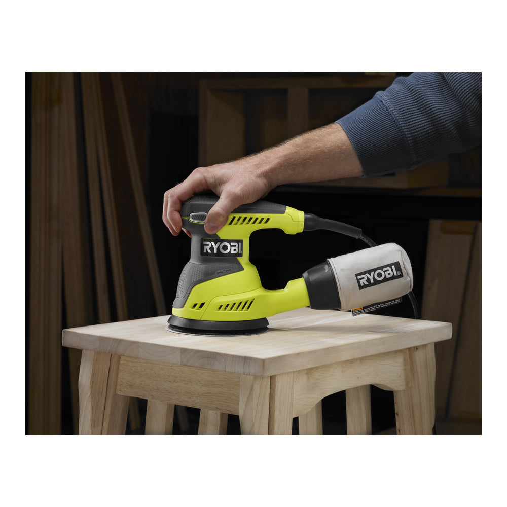 5″ RANDOM ORBIT SANDER | RYOBI