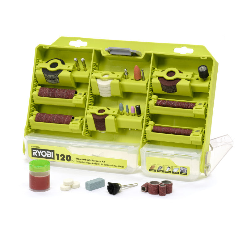 120 PC. STANDARD ALL-PURPOSE KIT | RYOBI