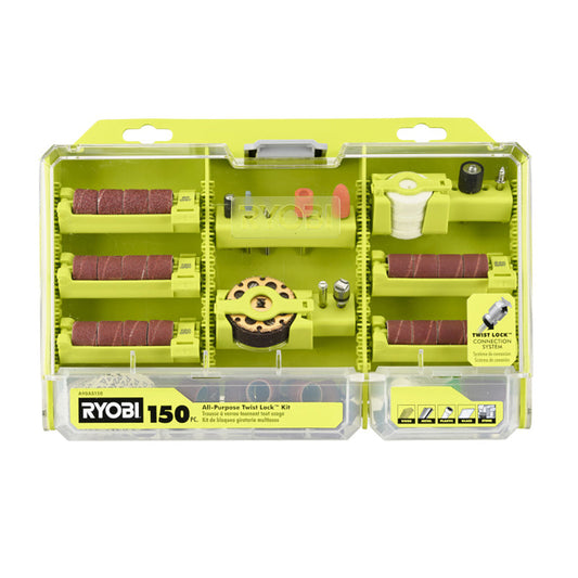 150 PC. ALL-PURPOSE TWIST LOCK KIT | RYOBI